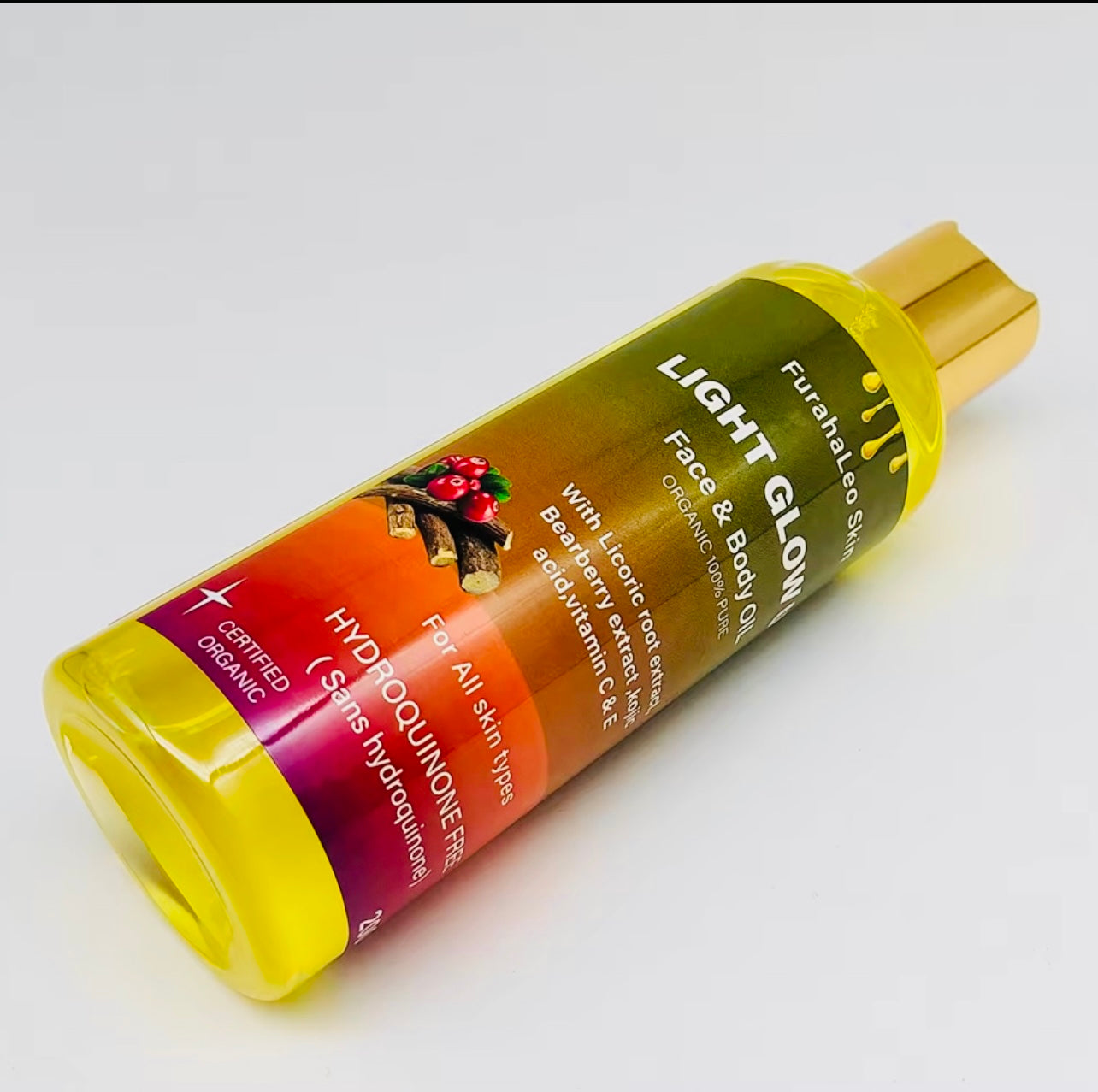 Light glow Oil ( busserole ( Bearberry) & Licorice ( bio oil)