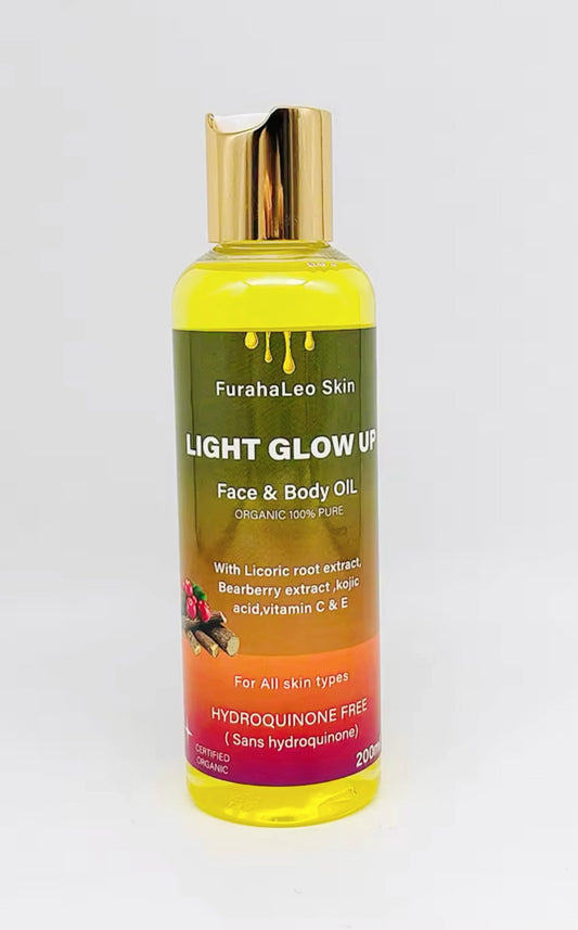 Light glow Oil ( busserole ( Bearberry) & Licorice ( bio oil)