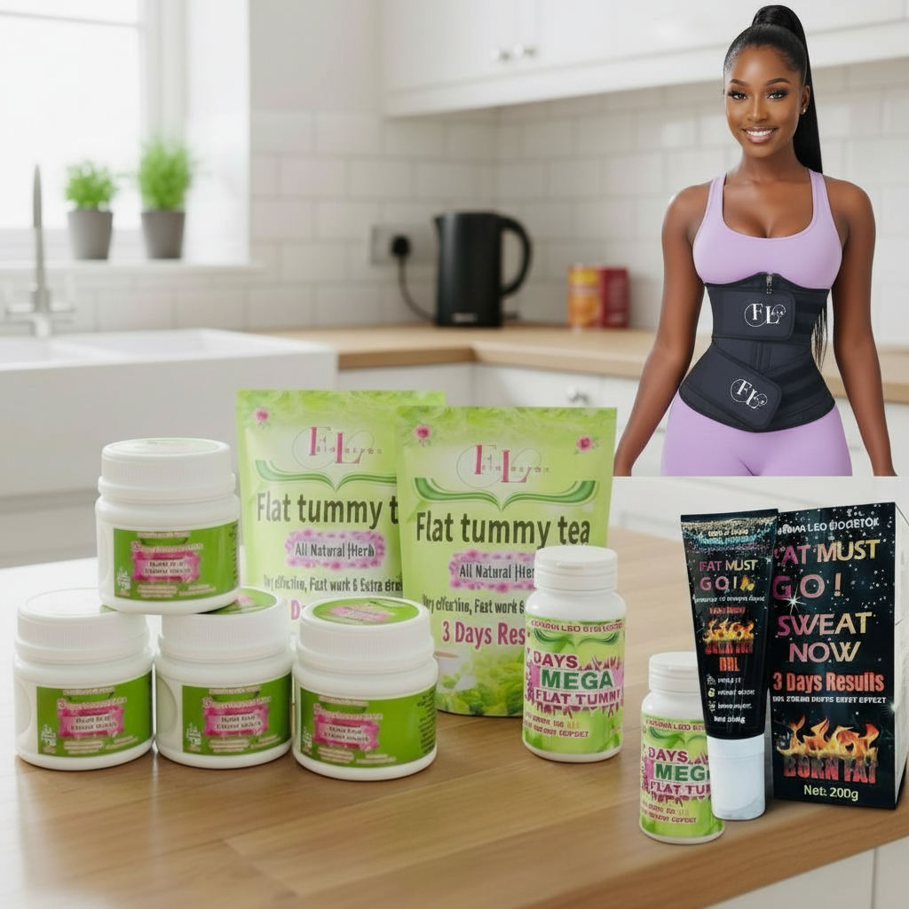 COMBO SET TUMMY — Complete 60-Day Wellness Programme ( Taille Guitar )
